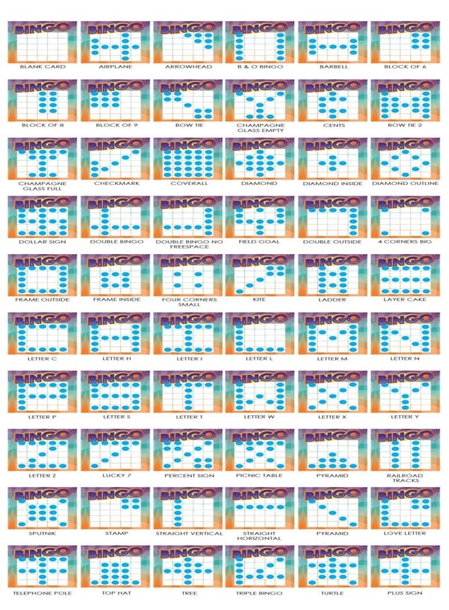 Bingo Patterns