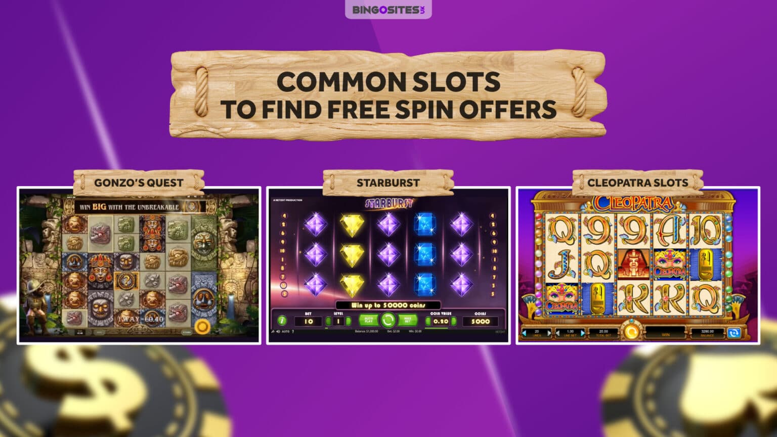 slot free spin offers